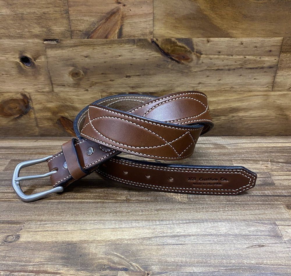 Belt (Gunslinger Style) - KB Leather Co - Custom Leather Wallets, Belts and  More!