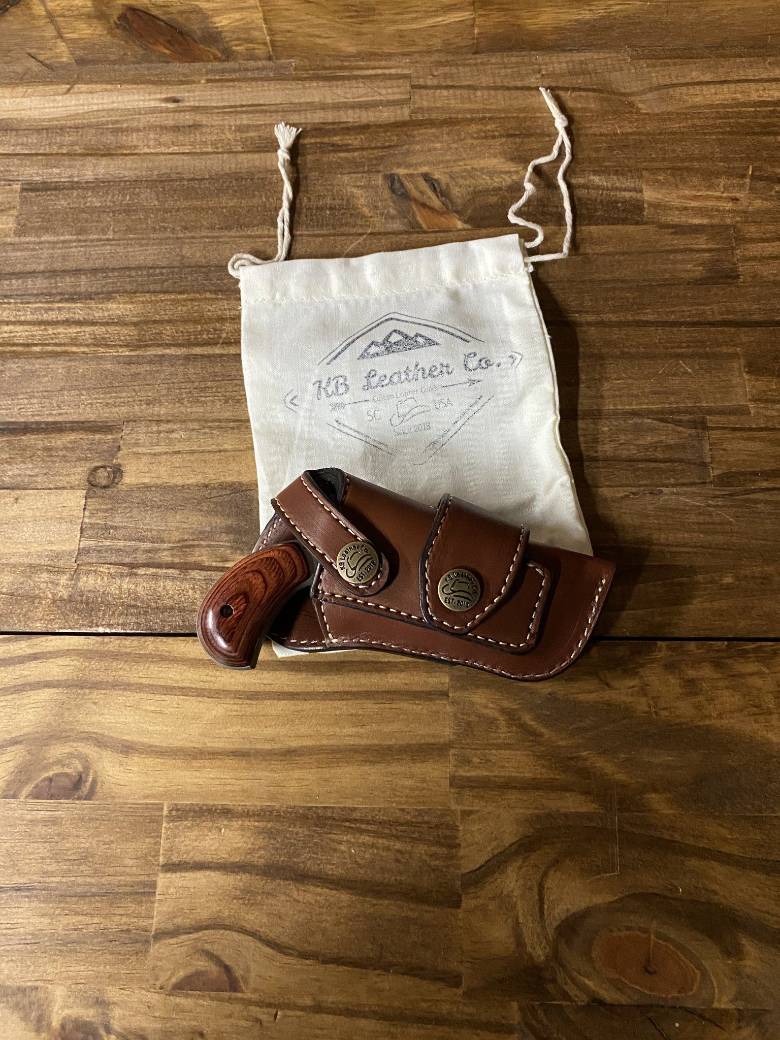 North American Arms Buffalo Leather Holster – Danny Collins Custom Leather